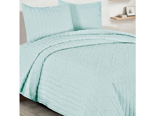 ZEST Home 3 Piece Fashion Quilt Set