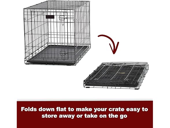 MidWest Homes for Pets Heavy-Duty 36-Inch Dog Crate