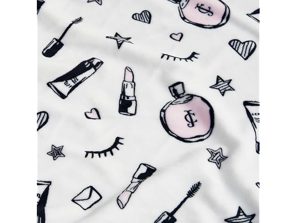 Juicy Couture Kids 50x70" Plush Throw Pink