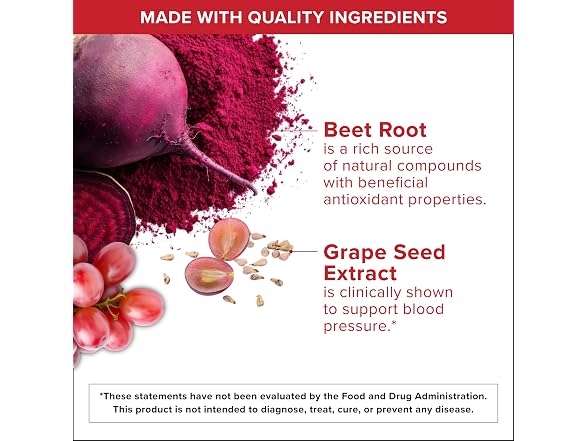 Qunol | 3-in-1 Beet Roots Capsules 60ct