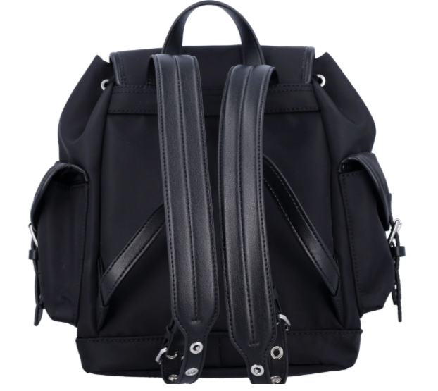 Ganni Bucky Nylon Backpack Black - Gallery 6