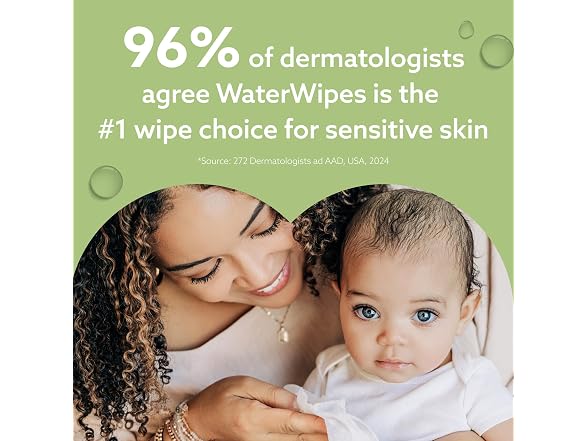 WaterWipes Baby Toddler Wipes 540 Count 9 Packs
