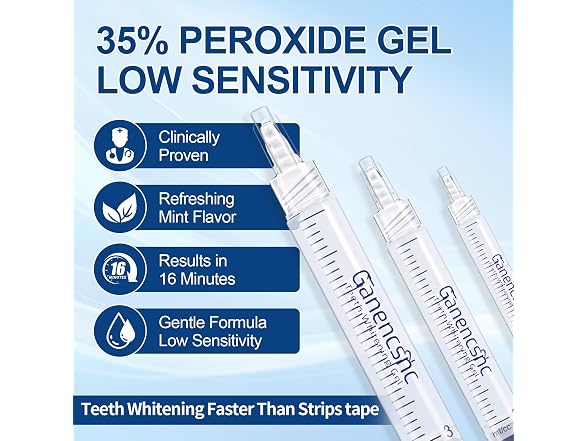 35% Ganencsnc 10-Pack Teeth Whitening