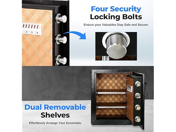 SereneLife Electronic Large Digital Safe 