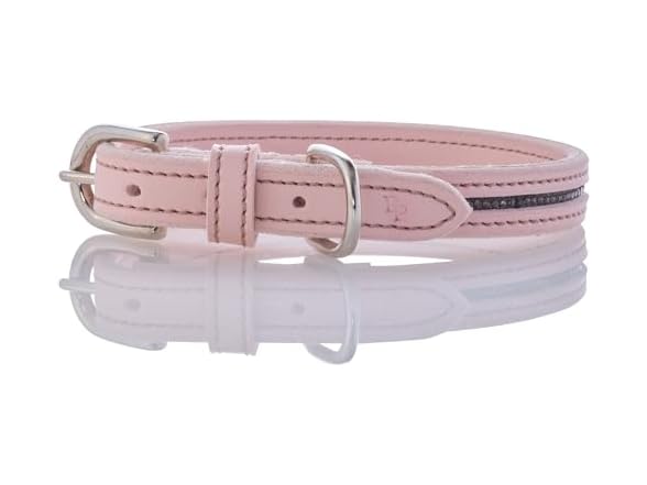 Roxy - The Crystal Bling Collar, Blush
