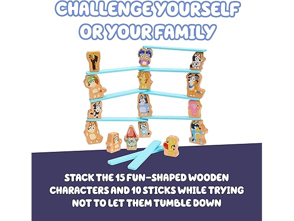 Bluey Stacking Game