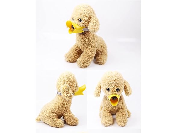 Cute Dog Muzzle Dog Mouth Cover Duckbill Cov