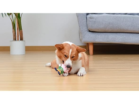6" Buddy The Elf Dog Plush Squeaker Toy