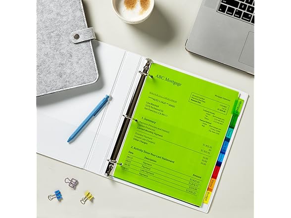 Avery 8-Tab Dividers for 3 Ring Binders