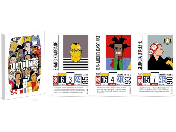 Top Trumps Card Game Tin Great Modern Artists Collector's Tin