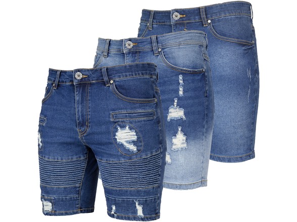 (Moto/Ripped/Classic) Medium Blue