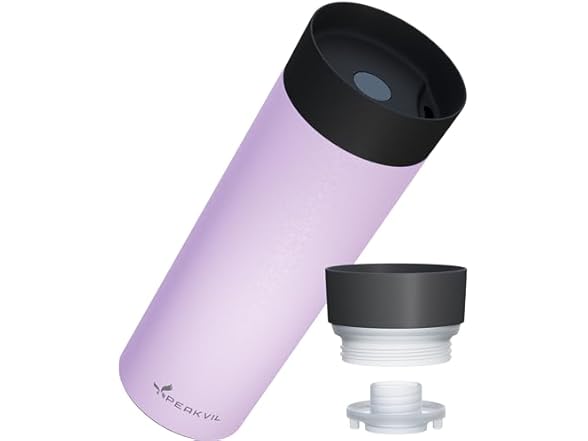 12oz Insulated Push Lid Coffee Mug   - Gallery 16