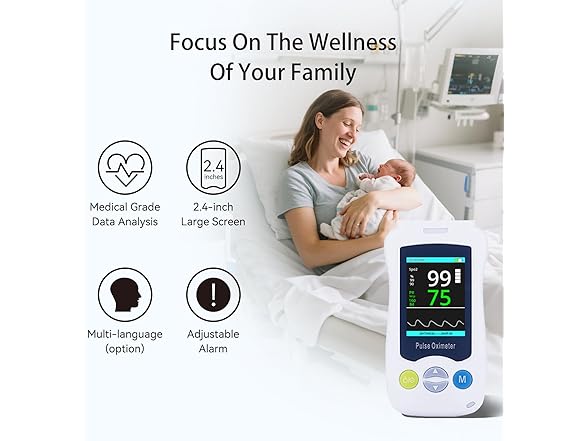 Manhero Handheld Pulse Oximeter