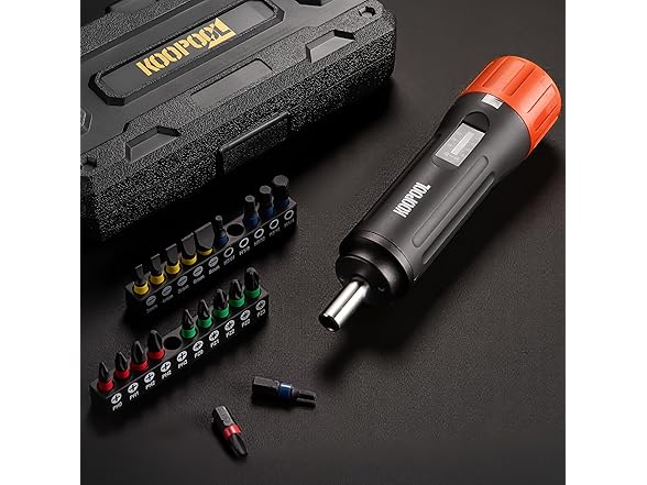KOOPOOL 46-Piece Torque Screwdriver Set