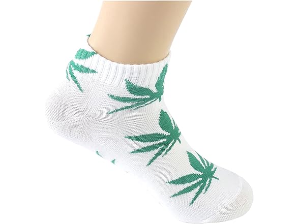 Huga Fang Unisex Marijuana Weed Socks