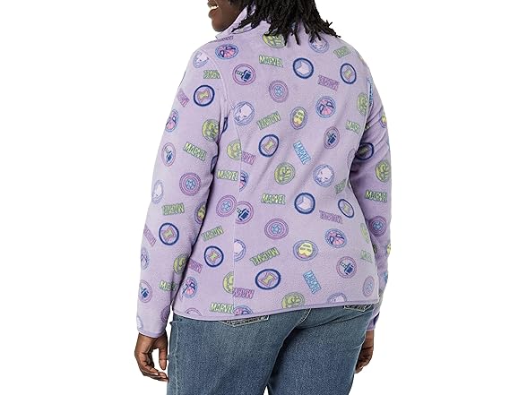 AE Womens Polar Fleece FullZip Mock Jkt