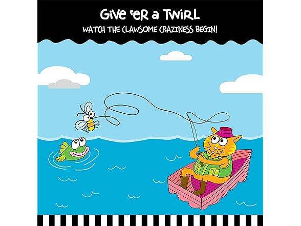 Worm Wand Organic Catnip Interactive Toy