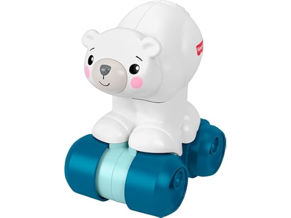 Fisher-Price Baby Toy Crawl-After Polar Bear