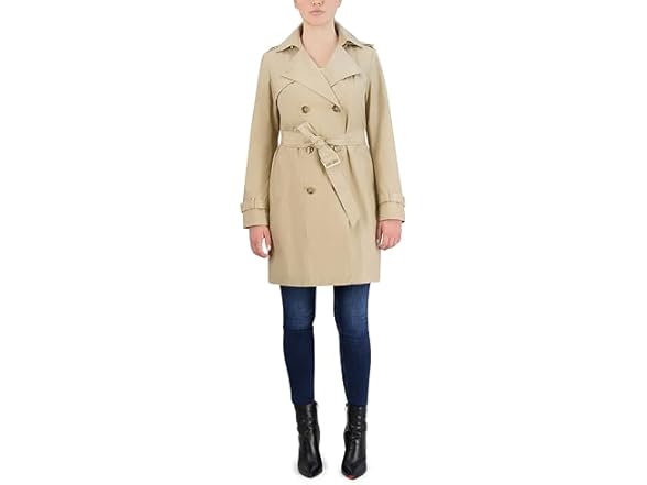 Cole Haan Women's Double Breasted Trench Coat (S, L & XL)