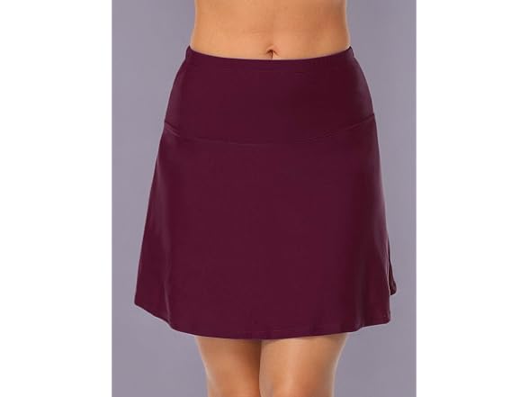 Hilor Women (16) High Waist Swimsuit Skirt Bottom