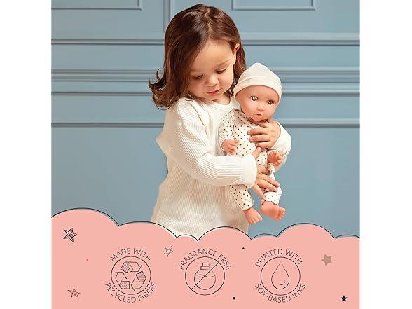 LullaBaby – 14" Realistic Baby Twin Dolls & Sleep Sacks