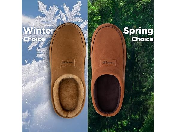 Men’s Moccasin Memory Foam Slippers