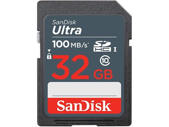 SanDisk 32GB Ultra SDHC UHS-I Memory Card (10-Pack)