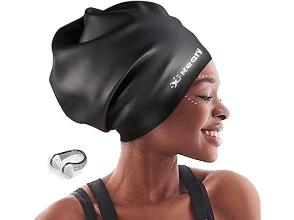 Extra Large Swim Cap for Braids