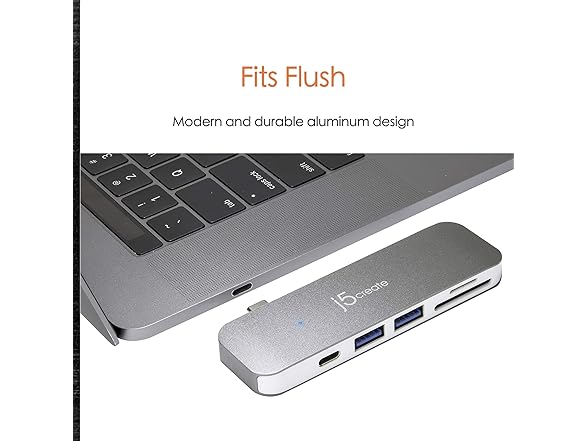 j5create USB-C 6-in-1 UltraDrive Dock