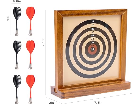 LXGYPWIN Mini Dart Board for Kids