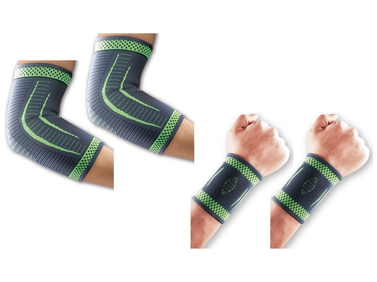 WISH WC - (4PK COMPRESSION) - ELBOW x2 - WRIST x2 4-Pack C