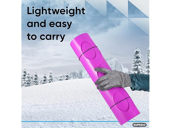 Superio Snow Slider Mat, 54" (Pink), 12 Pack