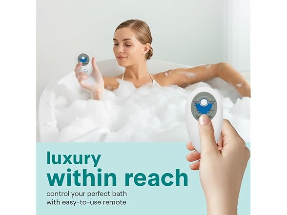 SereneLife Portable Spa Bubble Bath Massager