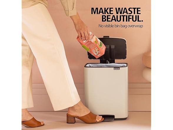 Brabantia Bo XS Step-On Trash Can | 1.1 Gal / 4L