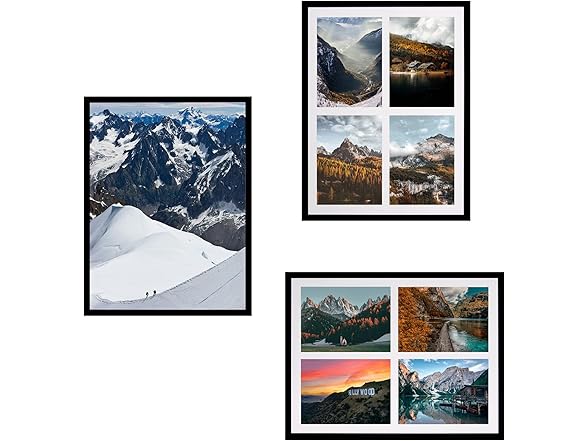 Picture Frame Black Display