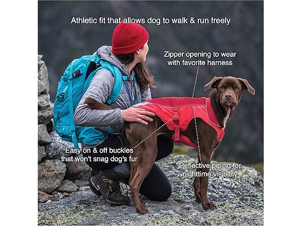 Kurgo North Country Dog Coat, Winter Jacket