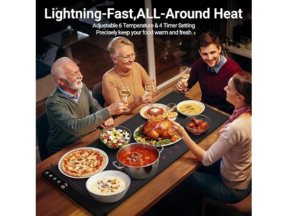 COODAM COODAM Warming Mat for Food 36x16