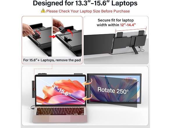 MAGICRAVEN Laptop Screen Extender