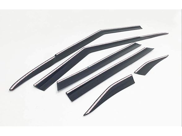 AUTO CLOVER Side Rain Guards Wind Seltos