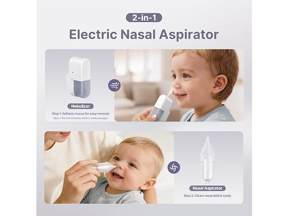 Cosyish Baby Nasal Aspirator Grey