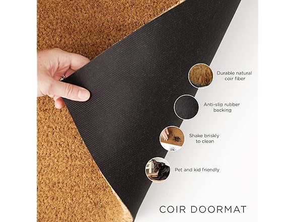 DII Natural Coir Doormat