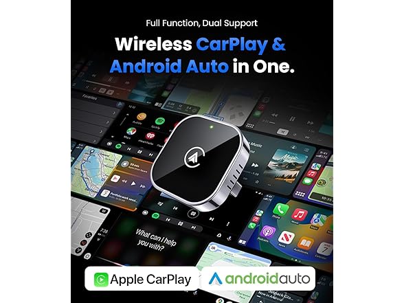 Teeran Wireless CarPlay & Android Auto Adapter