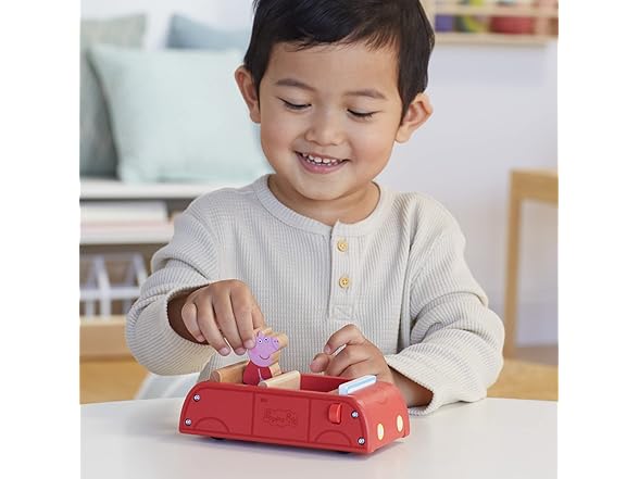 Peppa Pig Wooden Car and Boat Set