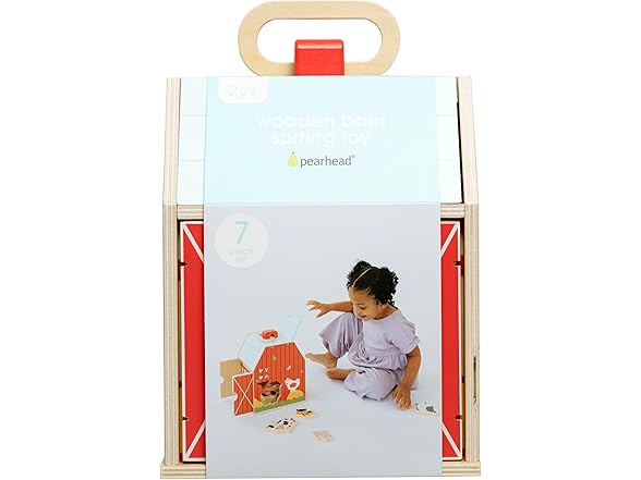 Pearhead Farm Animal Shape Sorter