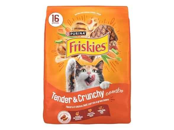 Tender Crunchy Dry Cat Food 16lb