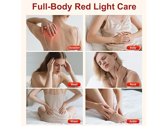 Red Light Therapy for Body Face