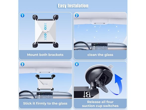 Starlink Mini Suction Cup Car Mount