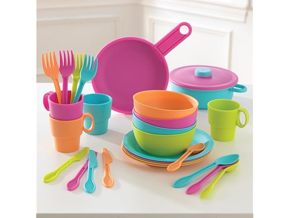 KidKraft 27-Piece Bright Cookware Set
