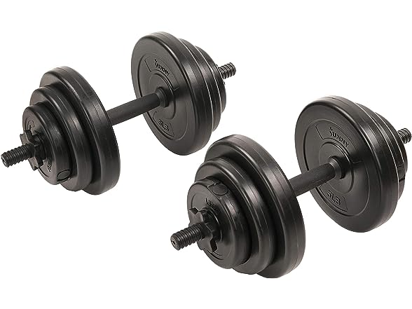 Sunny Health & Fitness Exercise Vinyl 40 Lb Set
