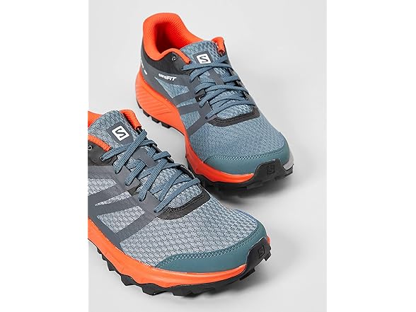 SALOMON Trail Shoes Grey/Cherry 9.5
